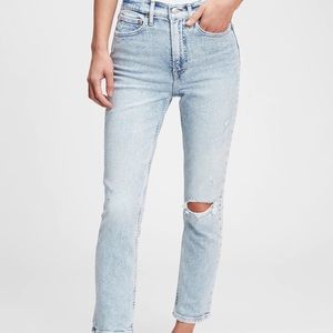 NWT Gap cigarette jeans size 27 short